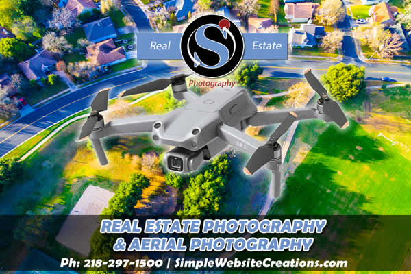 Drone and Aerial Photography by Simple Website Creations.