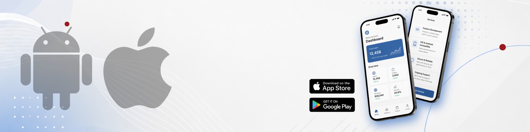 Get a mobile app designed for your business.