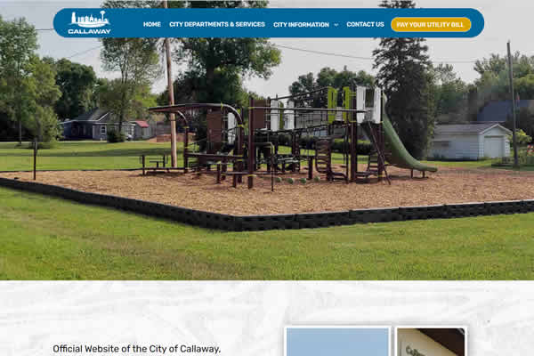 Website design for cities and organizations by Simple Website Creations.