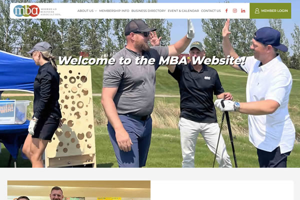 Website for the Moorhead Business Association