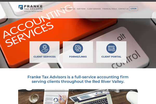 Building websites for tax accountants and payroll specialists.